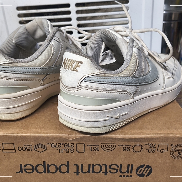 Nike Gammas Blue/WHITE/Grey Size 8 Good Shoes - Picture 3 of 5